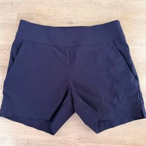 New York & Company High Waist Navy Shorts